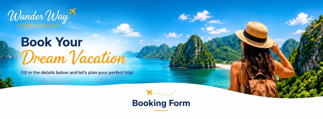 booking form